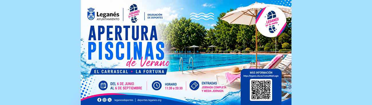Apertura de Piscinas de Verano