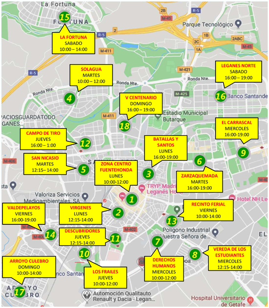 Plano Punto Limpio Móvil 