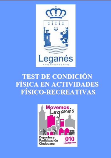 Test de condición física en act. físico-recreativas