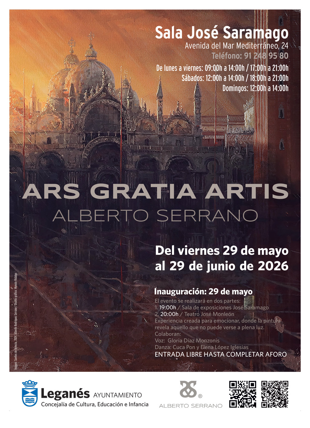 Leganés acoge la exposición “Ars Gratia Artis”, del artista internacional Alberto Rodríguez Serrano