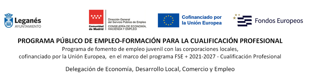PROGRAMA PÚBLICO DE EMPLEO-FORMACIÓN PARA LA CUALIFICACIÓN PROFESIONAL DE FORMENTO DE EMPLEO JUVENIL CON LAS CORPORACIONES LOCALES EN EL MARCO DEL PROGRAMA FSE+2021-2027 (2025)