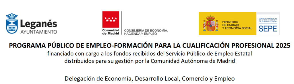 PROGRAMA PÚBLICO DE EMPLEO-FORMACIÓN PARA LA CUALIFICACIÓN PROFESIONAL (2025)