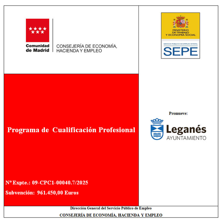 PROGRAMA PÚBLICO DE EMPLEO-FORMACIÓN PARA LA CUALIFICACIÓN PROFESIONAL (2025)