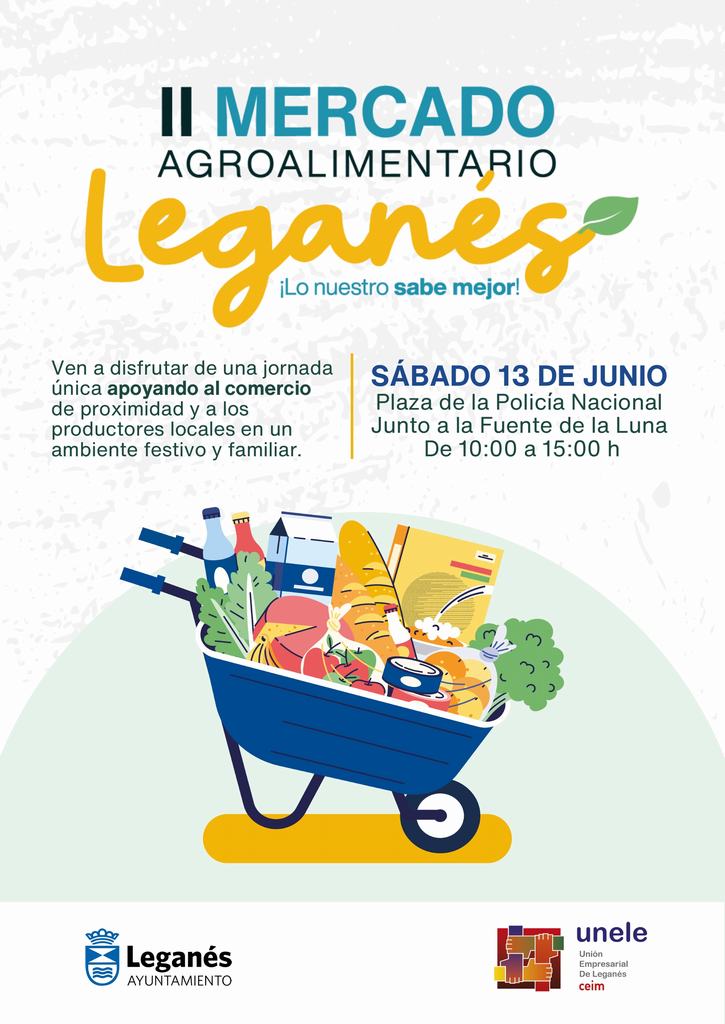 Leganés organiza un nuevo mercado agroalimentario con comerciantes del municipio como Madrid Miel, La Cibeles, Mi Vergel, La Alegría de la Huerta o Zukukis&nbsp;