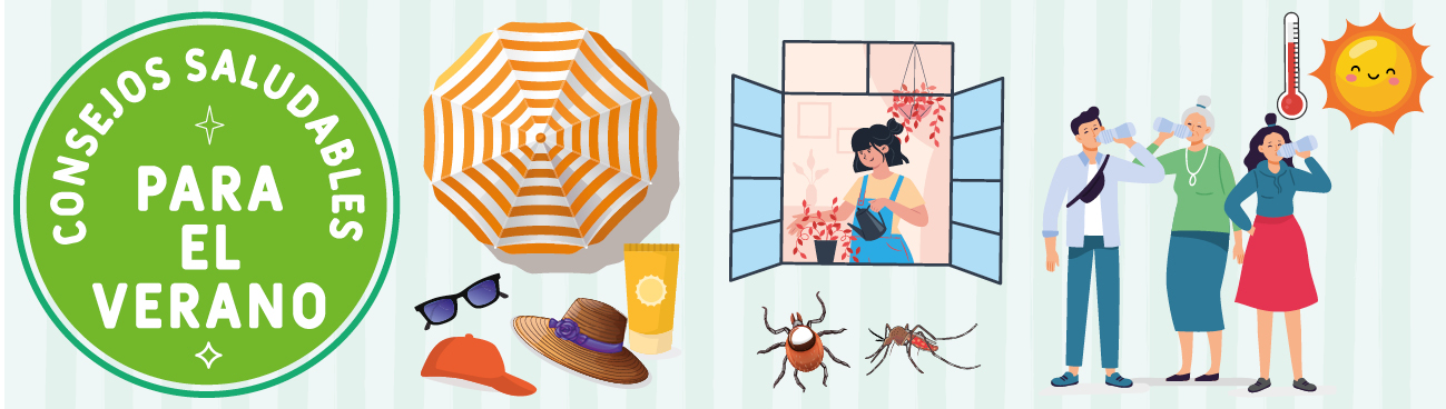 Campaña de verano saludable. Ola de Calor