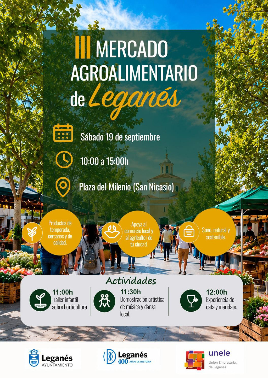 III MERCADO AGROALIMENTARIO DE LEGANÉS