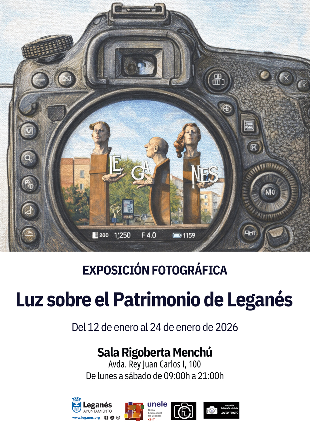 EXPOSICIÓN CONCURSO FOTOGRÁFICO "LUZ SOBRE EL PATRIMONIO DE LEGANÉS"