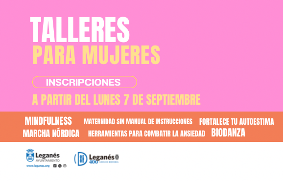 TALLERES PARA MUJERES 2026
