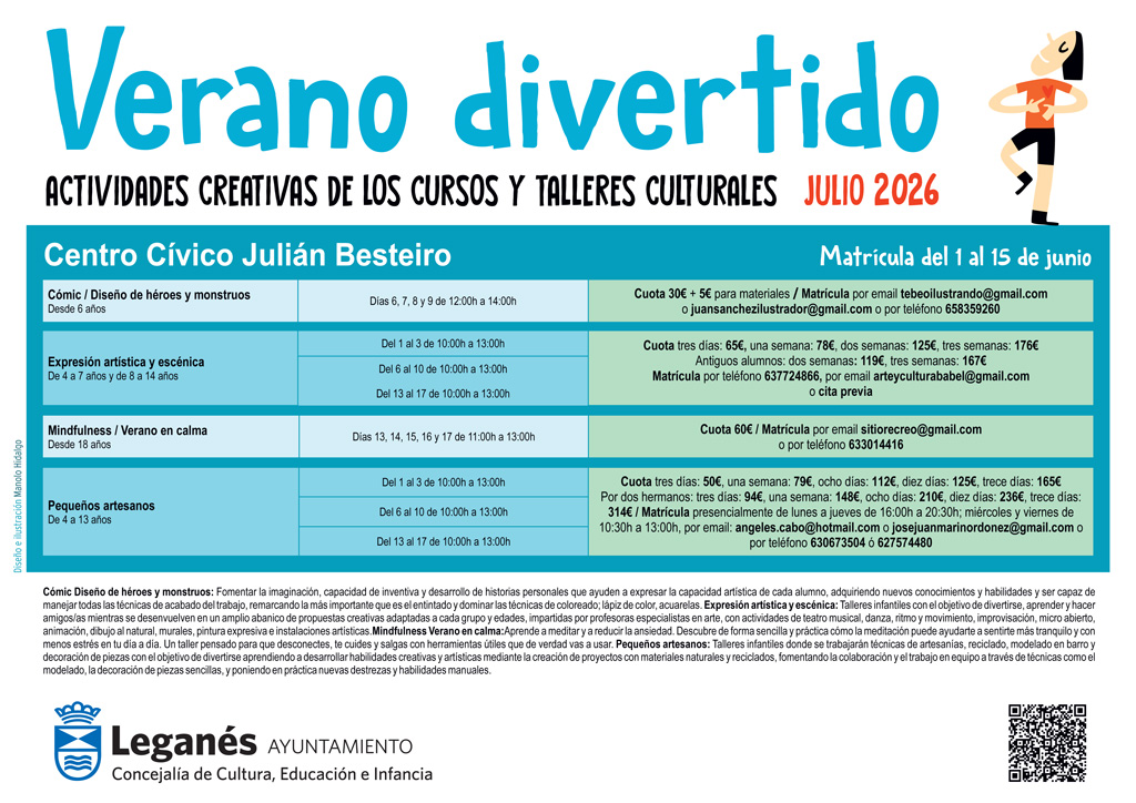 Descargar programación Verano Divertido 2026