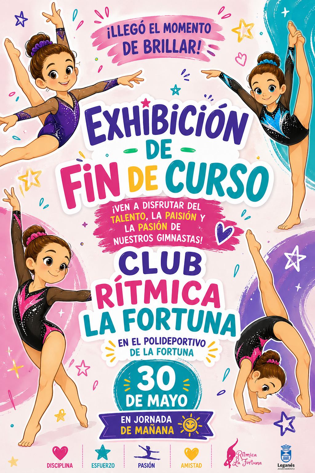 EXHIBICION FIN TEMPORADA RITMICA LA FORTUNA